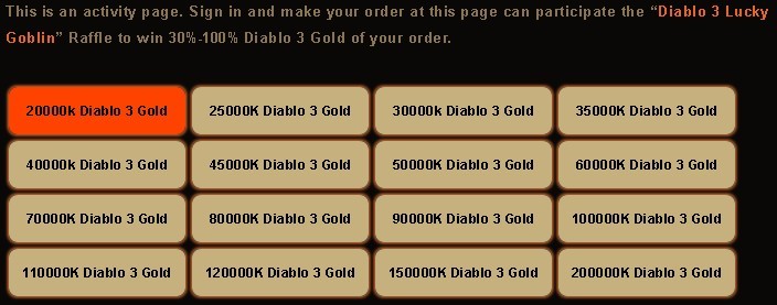 The Update For "Diablo 3 Lucky Goblin"