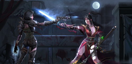 Diablo III Story: The Competitive of Wizard and Demon Hunter