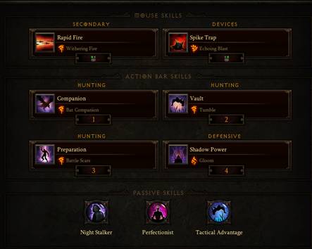 The Experience of Demon Hunter Fast Upgrade to 60 Levels