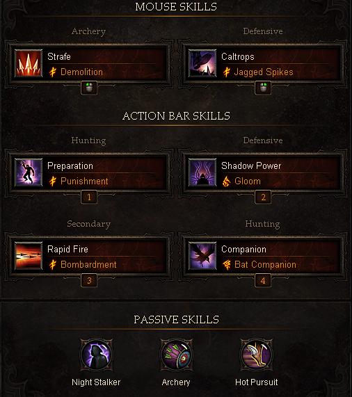 Diablo 3 Demon Hunter Strafe Demolition Build