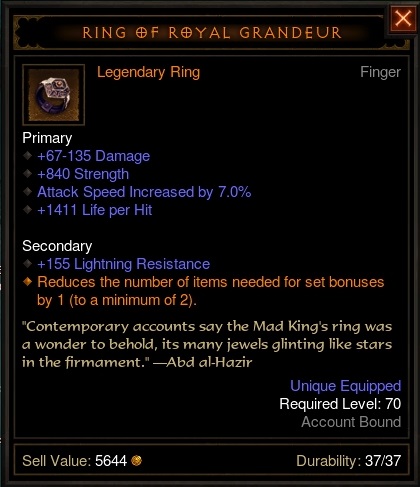 diablo 3 reaper of souls ring of royal grandeur