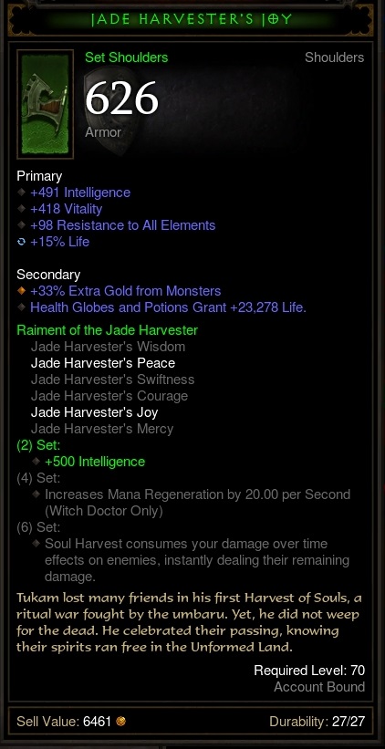 diablo 3 ros wd dot legendary jade harvester's joy