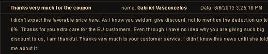 The Summary of Diabloiiigold Customer Feedback