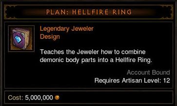 Reaper of Souls New Hellfire Ring Guide