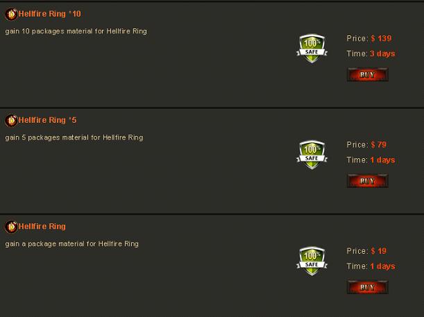 New Service Diablo 3 Power Leveling of Hellfire Ring