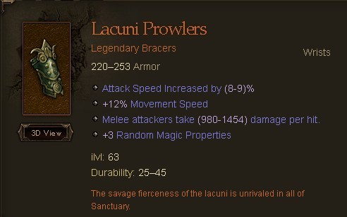 With enough Diablo 3 Gold to buy excellent Bracers in Auction House