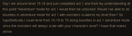Diablo III: Level Up to 70 in Adventure Mode