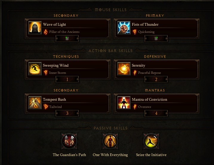 Most Popular Diablo 3 Monk Build Skill Share