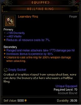 Diablo 3 ROS Hellfire Ring FAQs