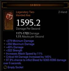 The Popular Diablo 3 Legendary Weapon for Five Professions