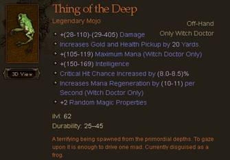 Zombie Bear Wizard Equipment analysis for the Newbie in Diablo III